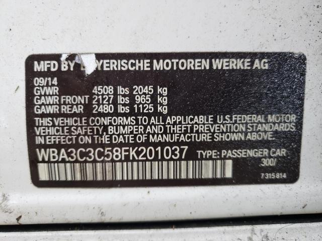 Photo 9 VIN: WBA3C3C58FK201037 - BMW 320 I XDRI 