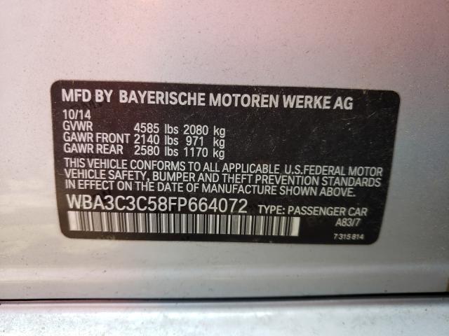 Photo 9 VIN: WBA3C3C58FP664072 - BMW 320 I XDRI 