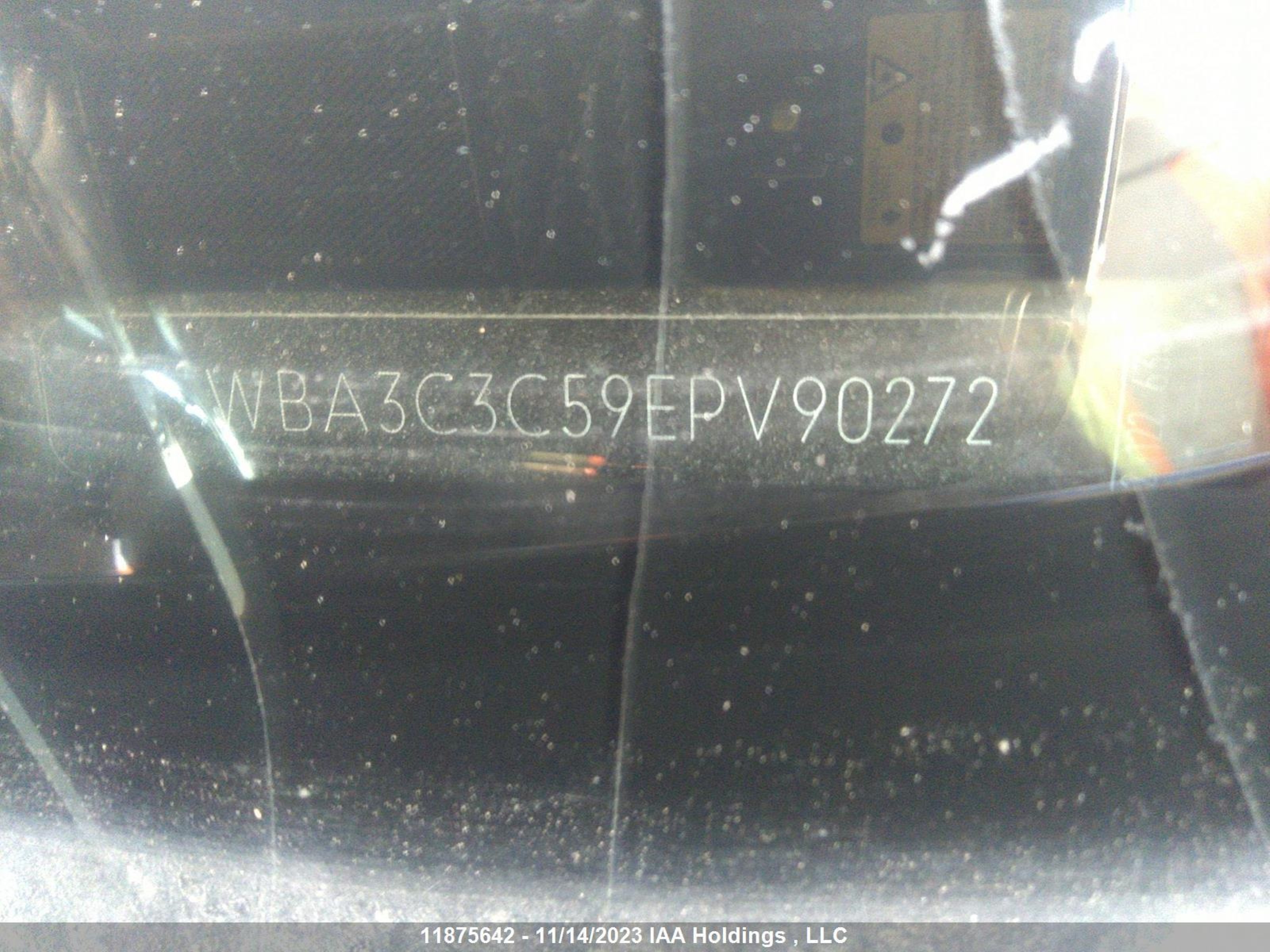 Photo 8 VIN: WBA3C3C59EPV90272 - BMW 3ER 