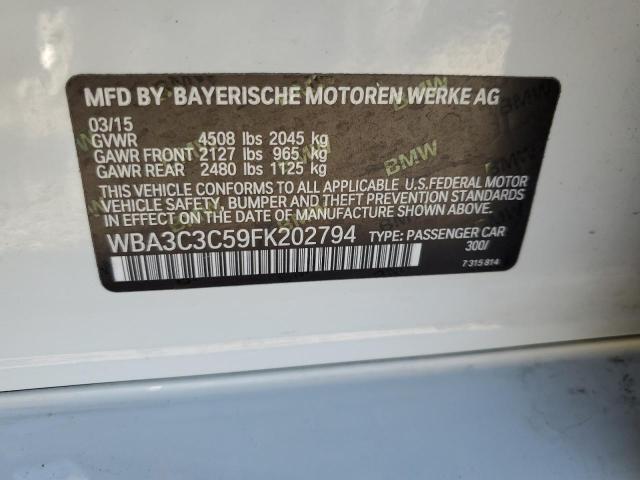 Photo 9 VIN: WBA3C3C59FK202794 - BMW 320 I XDRI 