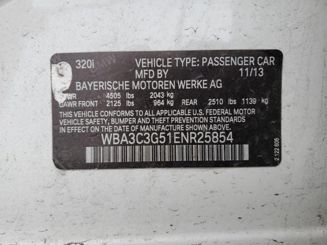 Photo 11 VIN: WBA3C3G51ENR25854 - BMW 3 SERIES 