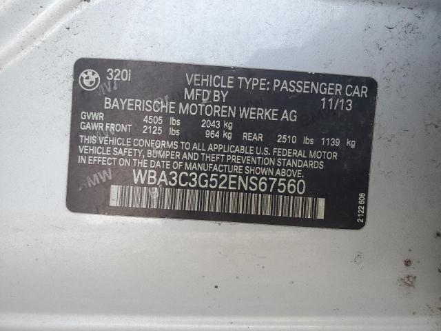 Photo 11 VIN: WBA3C3G52ENS67560 - BMW 320 I XDRI 