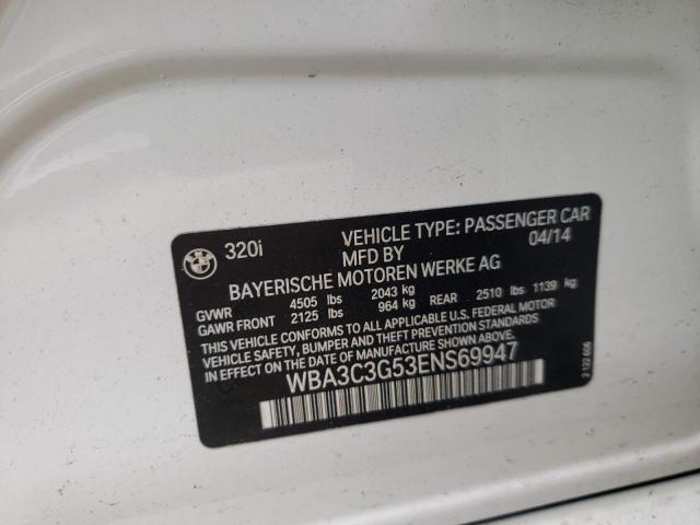 Photo 9 VIN: WBA3C3G53ENS69947 - BMW 320 I XDRI 