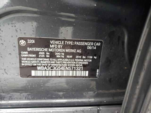 Photo 12 VIN: WBA3C3G54ENS71321 - BMW 320 I XDRI 