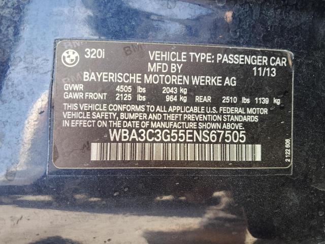 Photo 11 VIN: WBA3C3G55ENS67505 - BMW 3 SERIES 