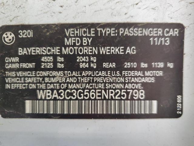 Photo 12 VIN: WBA3C3G56ENR25798 - BMW 3 SERIES 