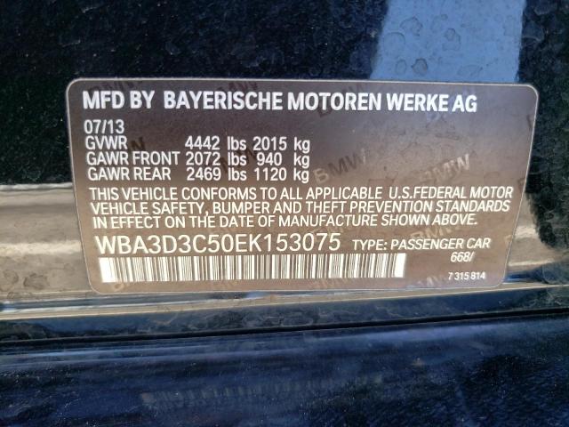 Photo 11 VIN: WBA3D3C50EK153075 - BMW 3 SERIES 