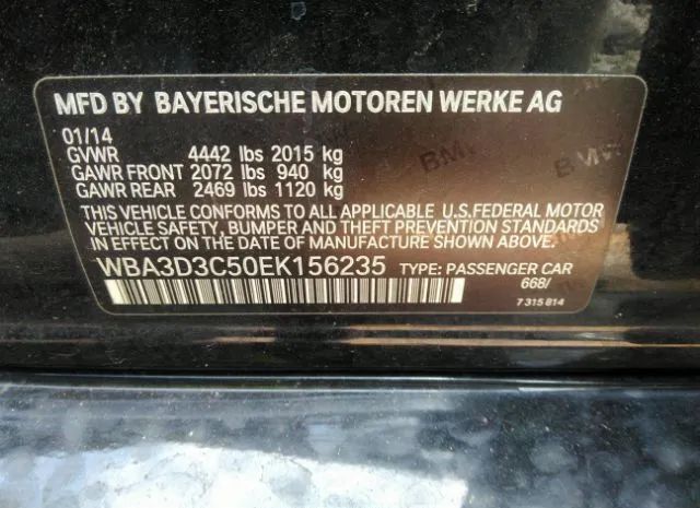 Photo 8 VIN: WBA3D3C50EK156235 - BMW 328 