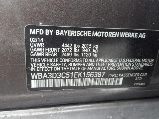 Photo 9 VIN: WBA3D3C51EK156387 - BMW 328 D 