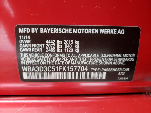 Photo 9 VIN: WBA3D3C51FK157704 - BMW 328 D 