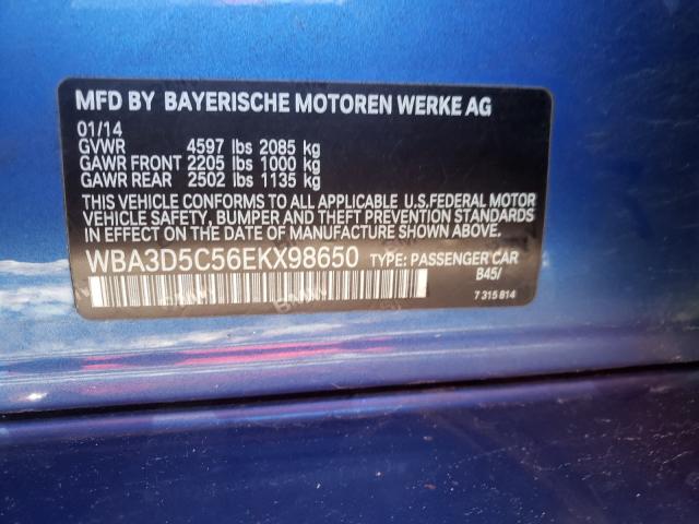 Photo 9 VIN: WBA3D5C56EKX98650 - BMW 328D 