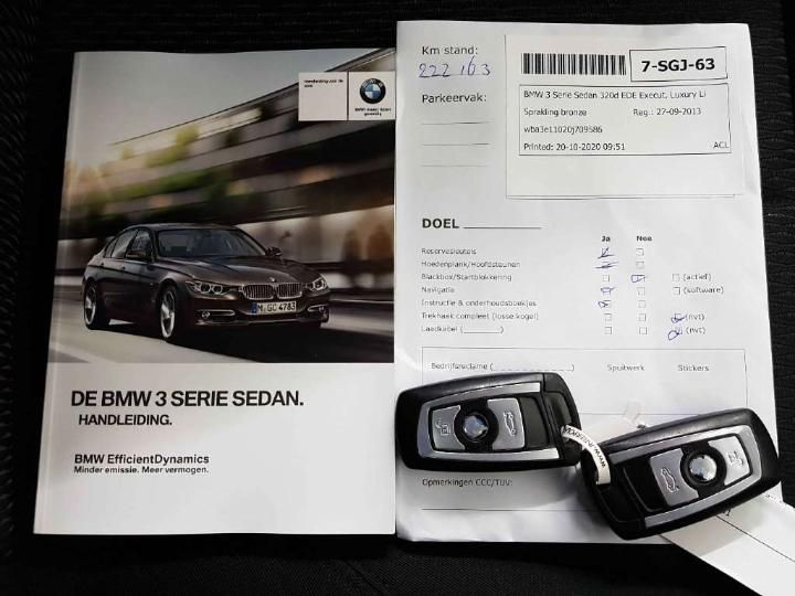 Photo 19 VIN: WBA3E11020J709586 - BMW 3 SERIE SEDAN 