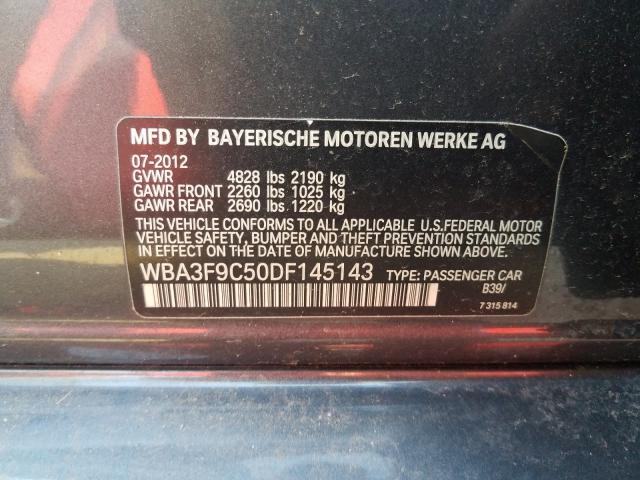 Photo 9 VIN: WBA3F9C50DF145143 - BMW ACTIVEHYBR 