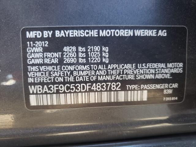 Photo 9 VIN: WBA3F9C53DF483782 - BMW ACTIVEHYBR 