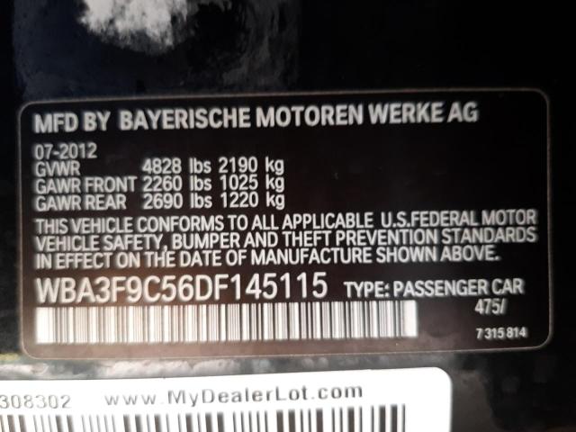 Photo 9 VIN: WBA3F9C56DF145115 - BMW ACTIVEHYBR 