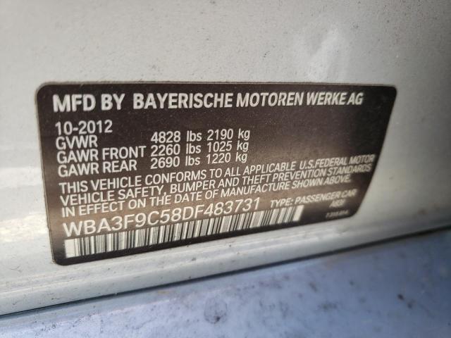 Photo 9 VIN: WBA3F9C58DF483731 - BMW ACTIVEHYBR 