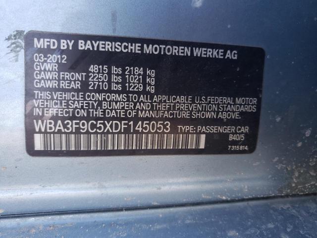 Photo 9 VIN: WBA3F9C5XDF145053 - BMW ACTIVEHYBR 