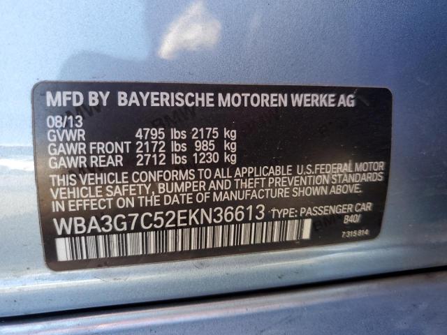 Photo 11 VIN: WBA3G7C52EKN36613 - BMW 328 XI 