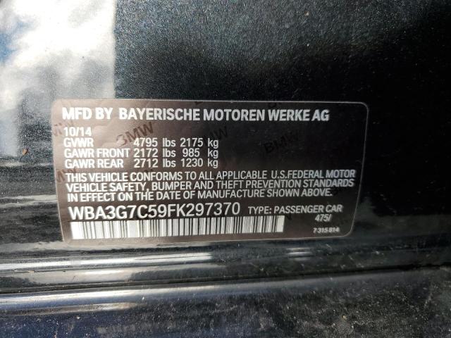 Photo 11 VIN: WBA3G7C59FK297370 - BMW 3 SERIES 