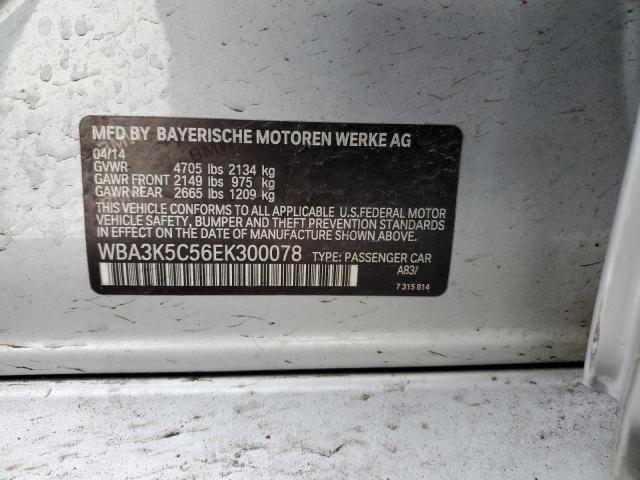 Photo 11 VIN: WBA3K5C56EK300078 - BMW 3 SERIES 