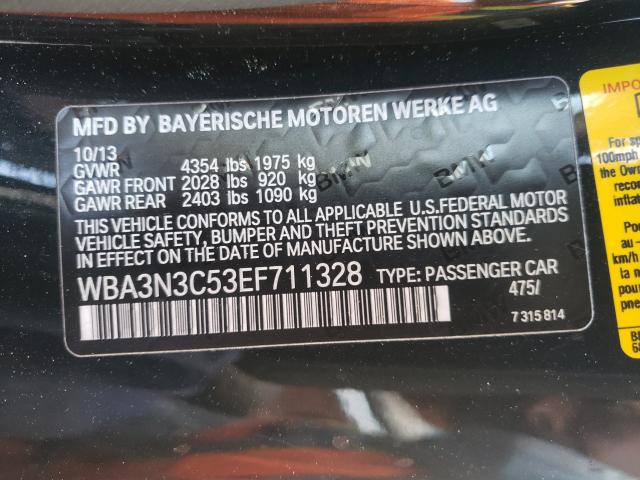 Photo 9 VIN: WBA3N3C53EF711328 - BMW 428 I 