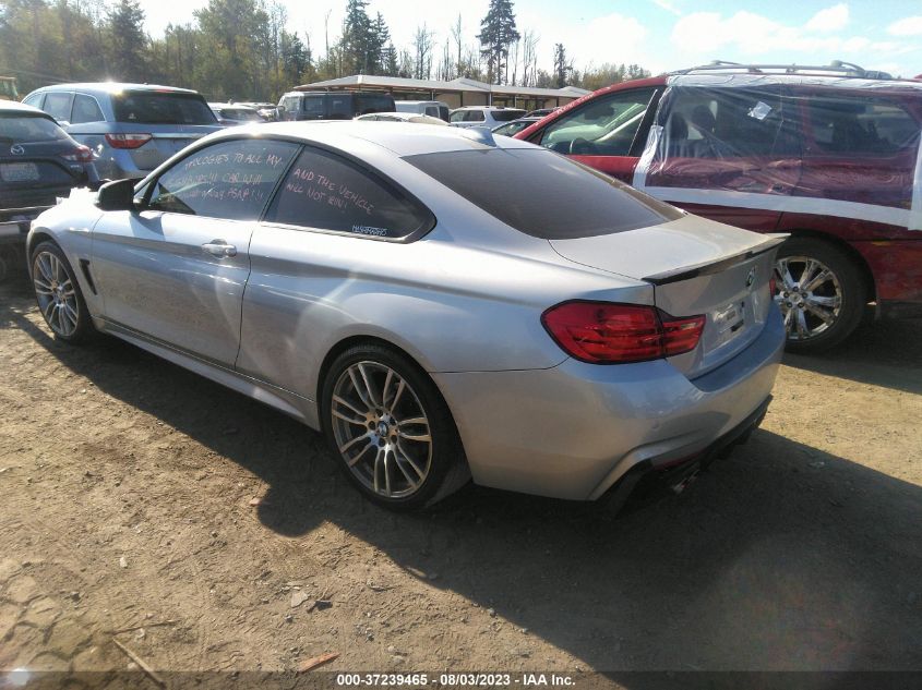 Photo 2 VIN: WBA3N3C56FK234743 - BMW 4ER 