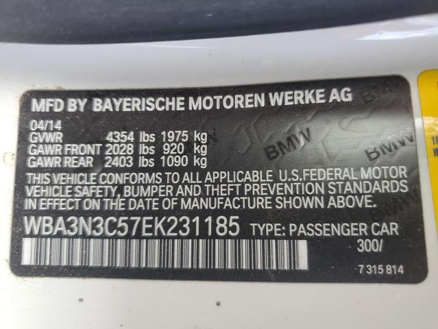 Photo 11 VIN: WBA3N3C57EK231185 - BMW 428 I 