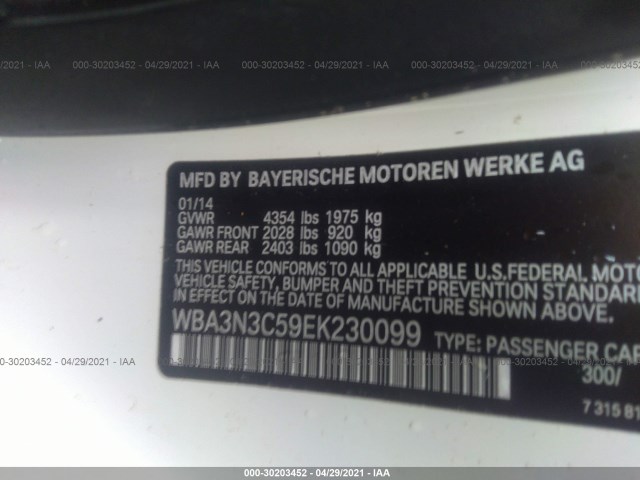 Photo 8 VIN: WBA3N3C59EK230099 - BMW 4 