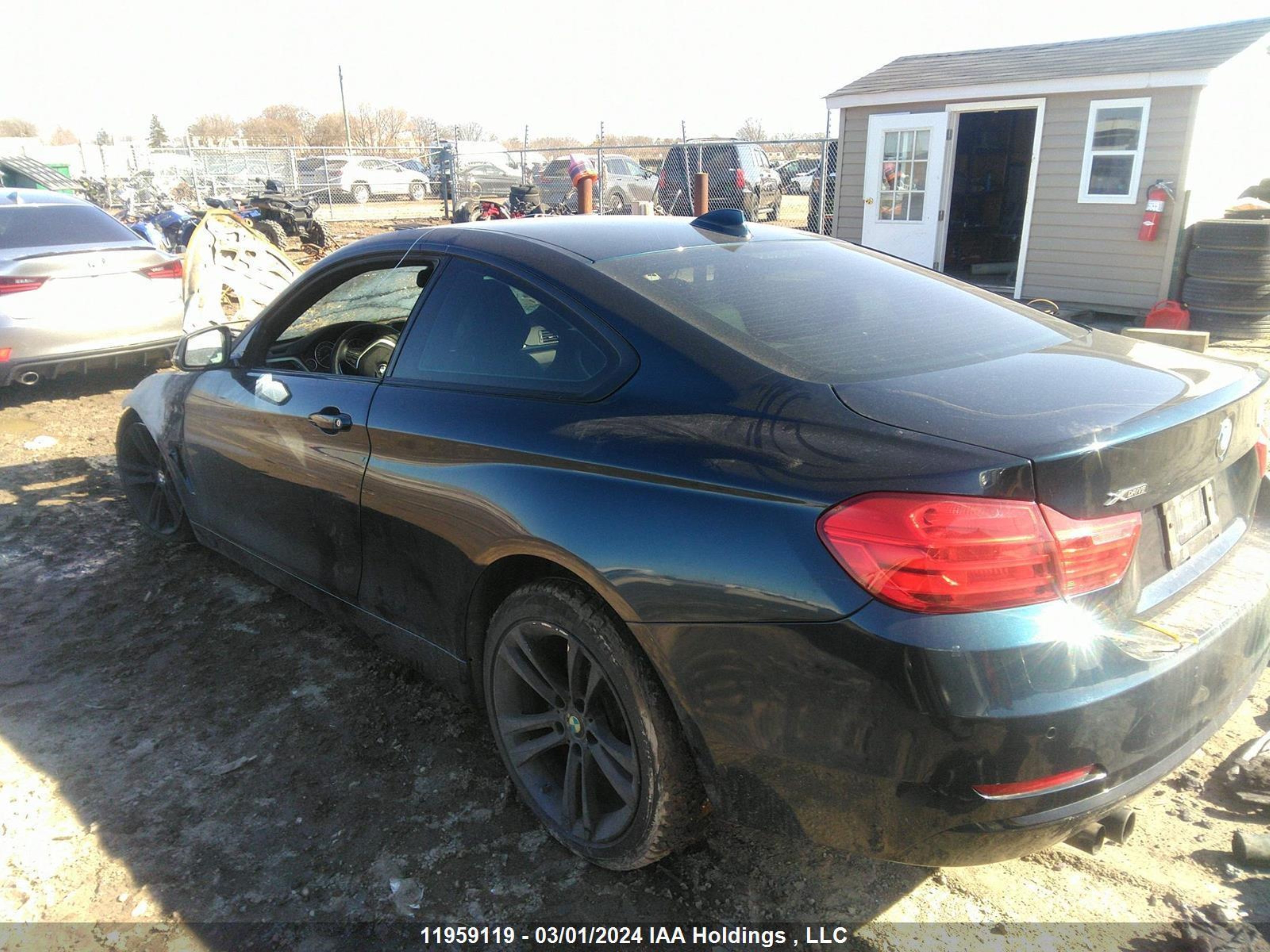 Photo 2 VIN: WBA3N5C54FK197641 - BMW 4ER 