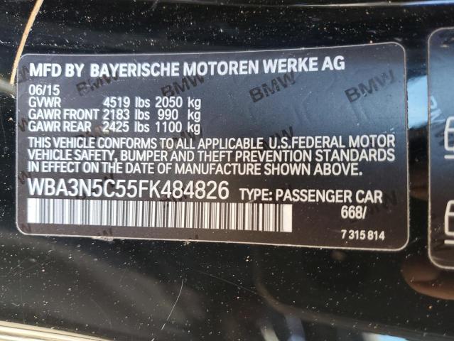 Photo 11 VIN: WBA3N5C55FK484826 - BMW 4 SERIES 