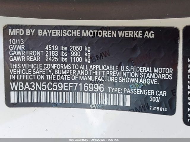 Photo 8 VIN: WBA3N5C59EF716996 - BMW 428I 