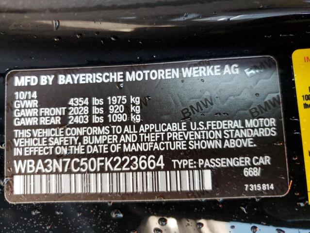 Photo 9 VIN: WBA3N7C50FK223664 - BMW 428I 