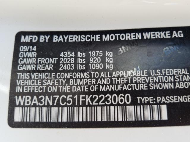 Photo 9 VIN: WBA3N7C51FK223060 - BMW 428 I 