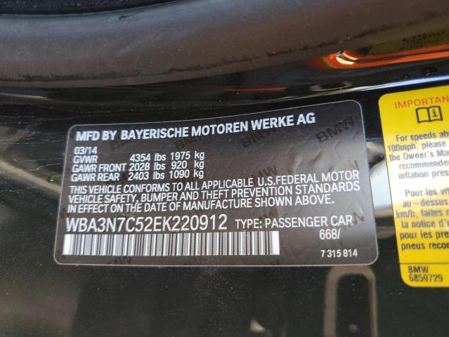 Photo 12 VIN: WBA3N7C52EK220912 - BMW 4 SERIES 