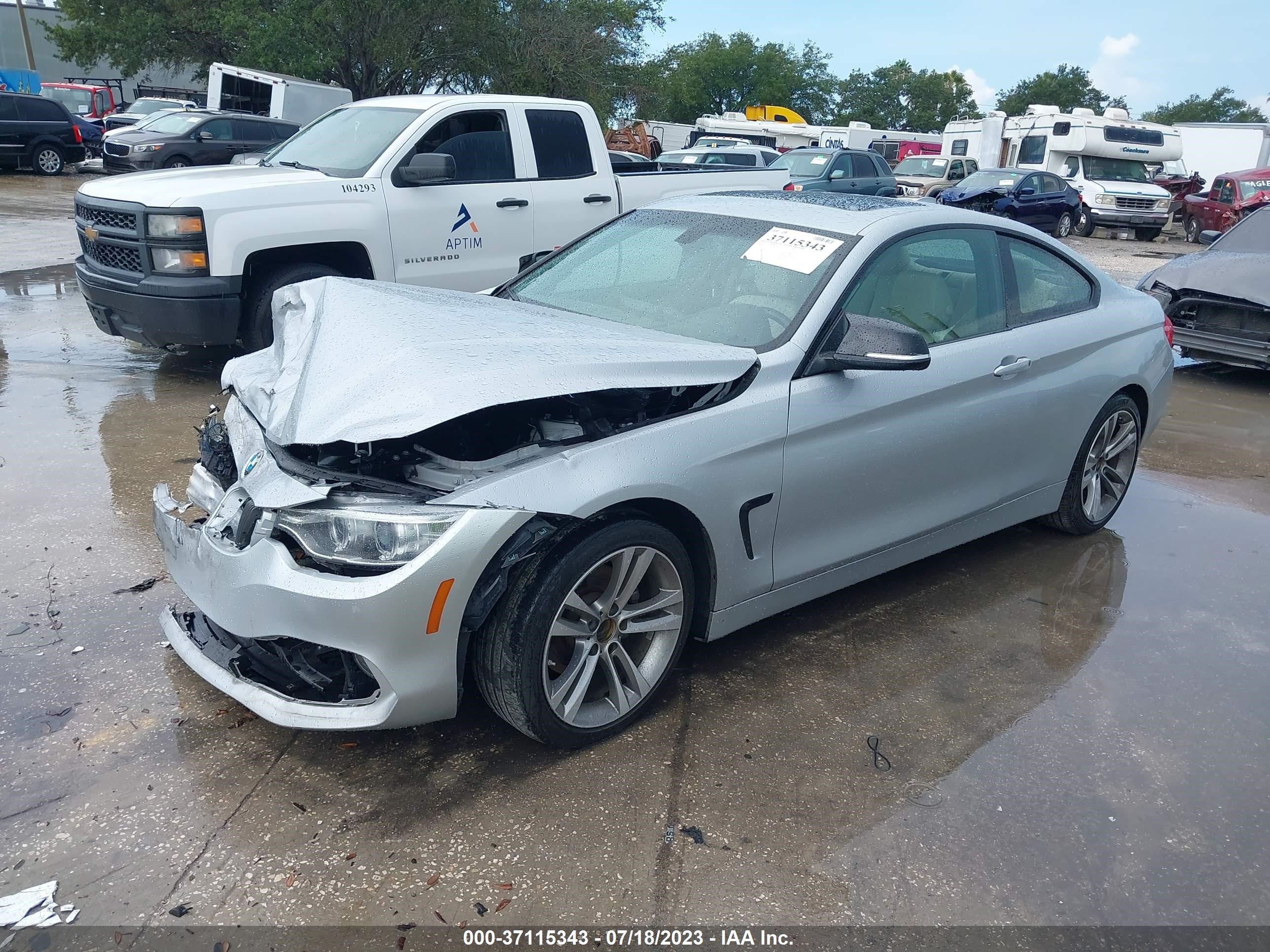 Photo 1 VIN: WBA3N7C54EK221463 - BMW 4ER 