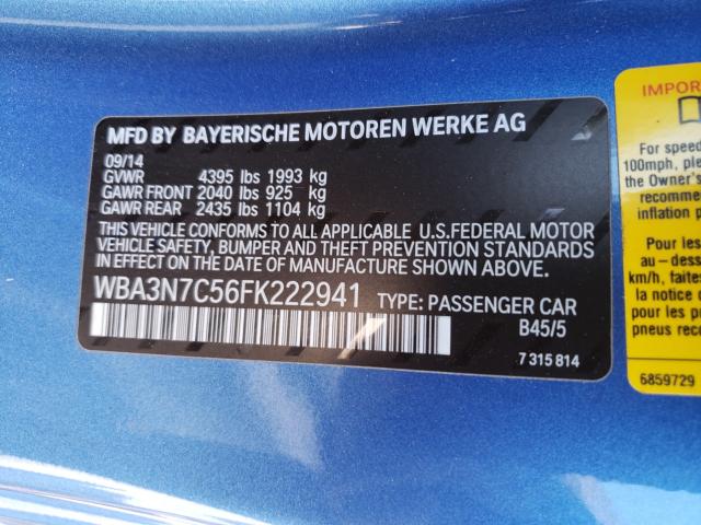 Photo 9 VIN: WBA3N7C56FK222941 - BMW 428 I 