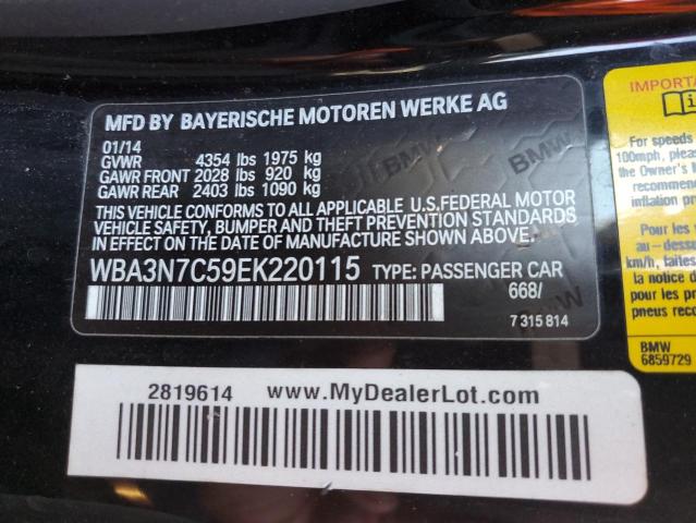 Photo 11 VIN: WBA3N7C59EK220115 - BMW 428 I 