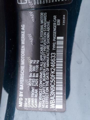 Photo 11 VIN: WBA3N9C50FK246633 - BMW 4 SERIES 