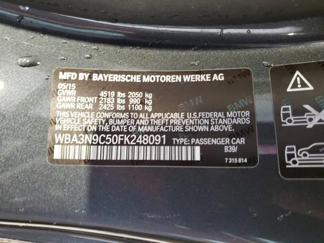 Photo 11 VIN: WBA3N9C50FK248091 - BMW 4 SERIES 