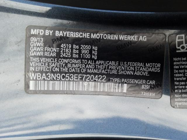 Photo 9 VIN: WBA3N9C53EF720422 - BMW 428 XI 