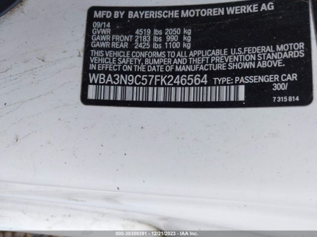 Photo 8 VIN: WBA3N9C57FK246564 - BMW 428I 