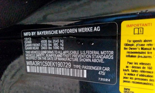 Photo 9 VIN: WBA3R1C50EK190729 - BMW 435 