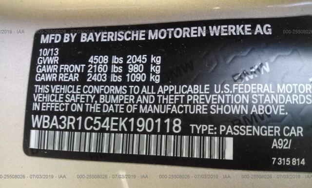 Photo 8 VIN: WBA3R1C54EK190118 - BMW 435 