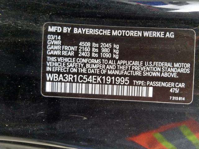 Photo 9 VIN: WBA3R1C54EK191995 - BMW 435 