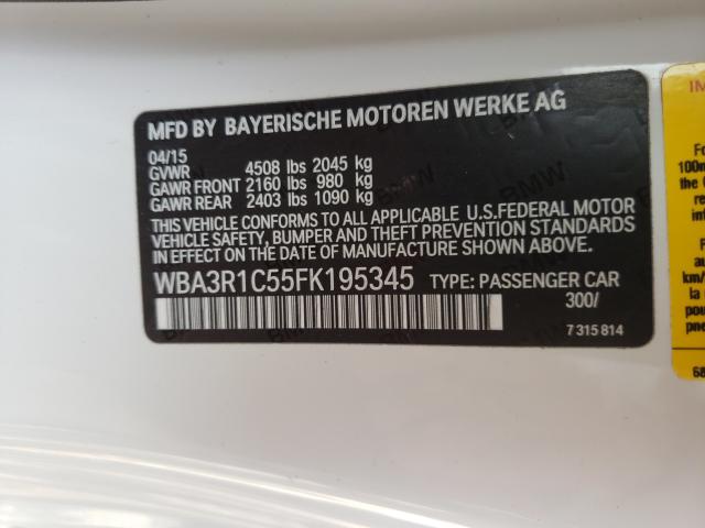 Photo 9 VIN: WBA3R1C55FK195345 - BMW 435 I 