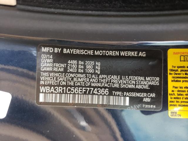 Photo 9 VIN: WBA3R1C56EF774366 - BMW 435 I 