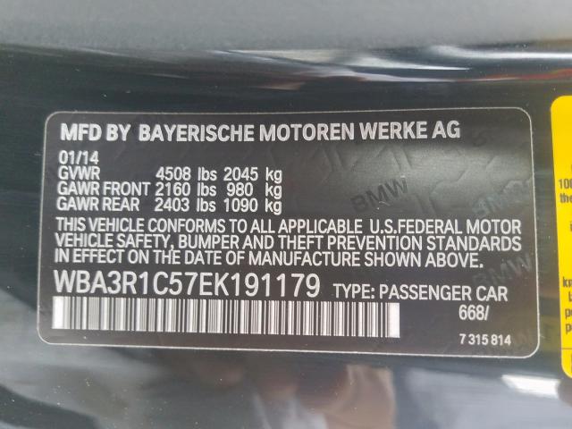 Photo 9 VIN: WBA3R1C57EK191179 - BMW 435I 