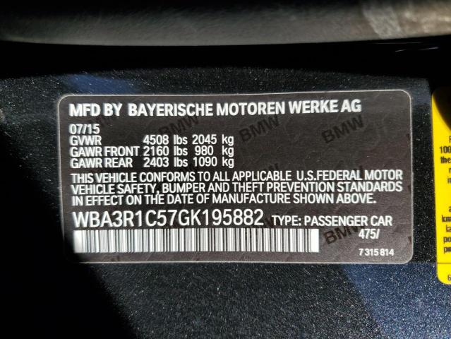 Photo 9 VIN: WBA3R1C57GK195882 - BMW 435 I 