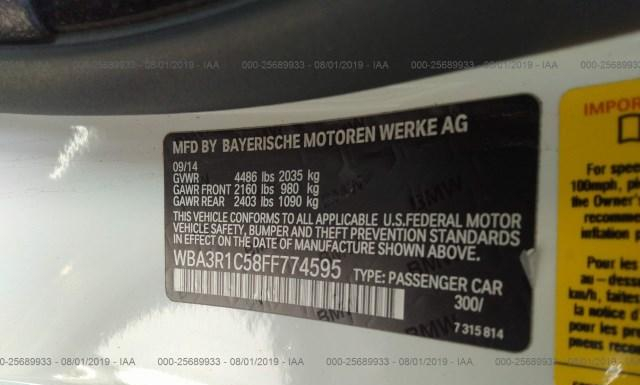 Photo 8 VIN: WBA3R1C58FF774595 - BMW 435 