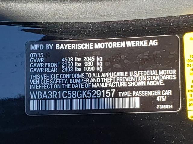 Photo 9 VIN: WBA3R1C58GK529157 - BMW 435 I 